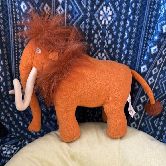 🍓 Manny the wooly mammoth ice age 2 2005 plush - Picture 2 of 8